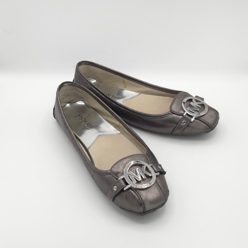 Michael Kors Ballet Flat Women's Size 7 gray Driving Shoe - Picture 3 of 8